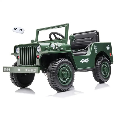 Military jeep electric ride - electric,