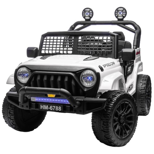 White 24v kids electric - white,