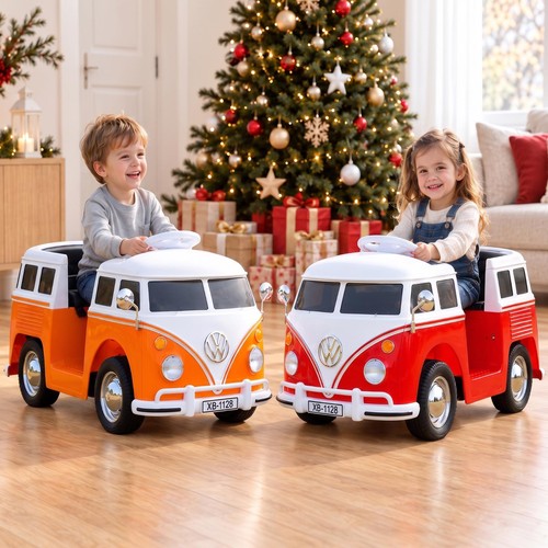 Licensed bus kids ride - 6v,