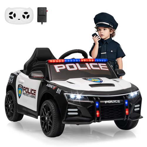 Police car ride - ride, on