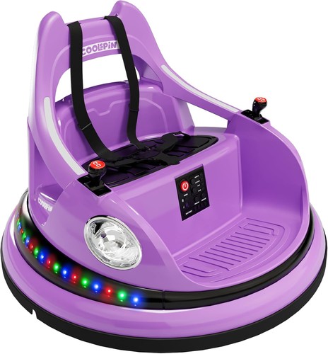 Ride bumper car for kids - on,