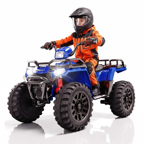 24v blue kids ride - kids, atv