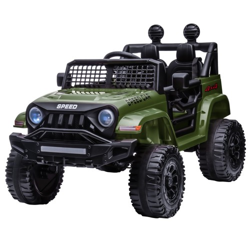 12v green kids ride - on, car